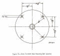 Fig. 12. Siren Turntable Base Mounting Bolt Location